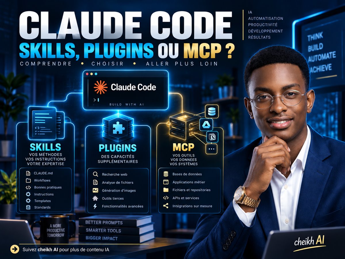 Claude Code, MCP et skills : choisir